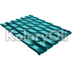 RAL 5021 Farba Proszkowa Poliestrowa Kolor Turkusowy Morski Gładki Półpołysk KO-U155