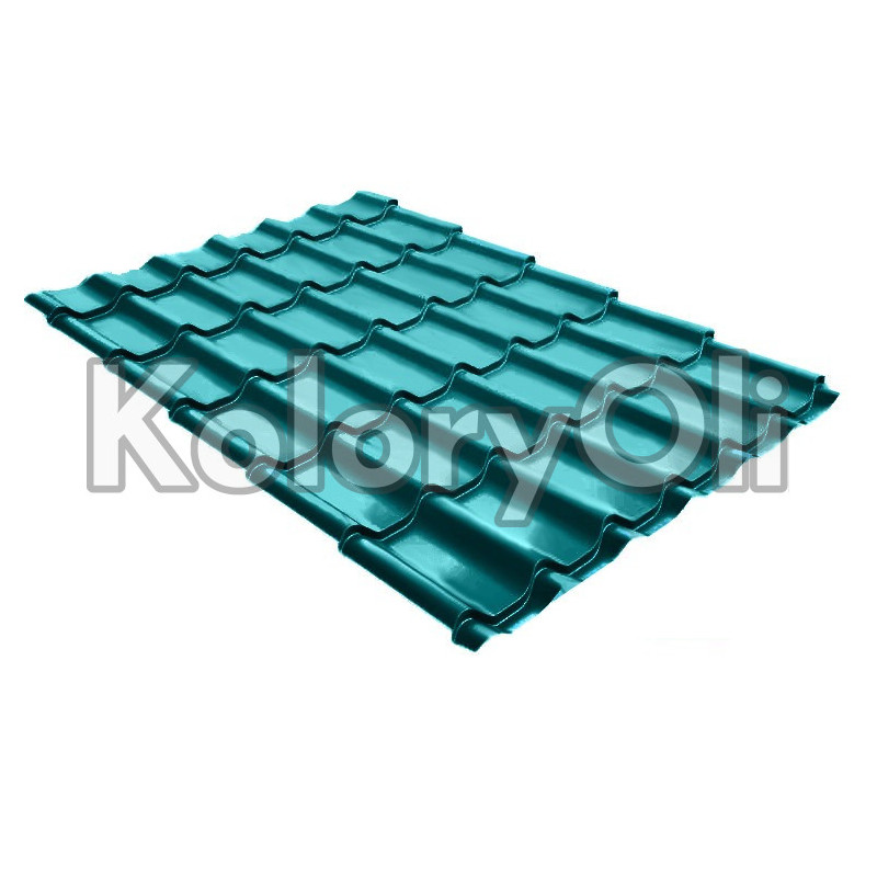 RAL 5021 Farba Proszkowa Poliestrowa Kolor Turkusowy Morski Gładki Półpołysk KO-U155