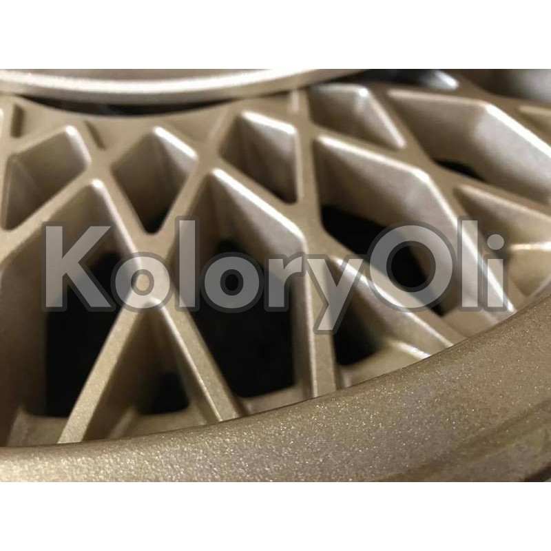 ROMAN GOLD Farba Proszkowa Poliuretanowa Kolor Złoty Satyna KO-PP0233 ROMAN GOLD Farba Proszkowa Poliuretanowa Kolor Złoty Satyna KO-PP0233