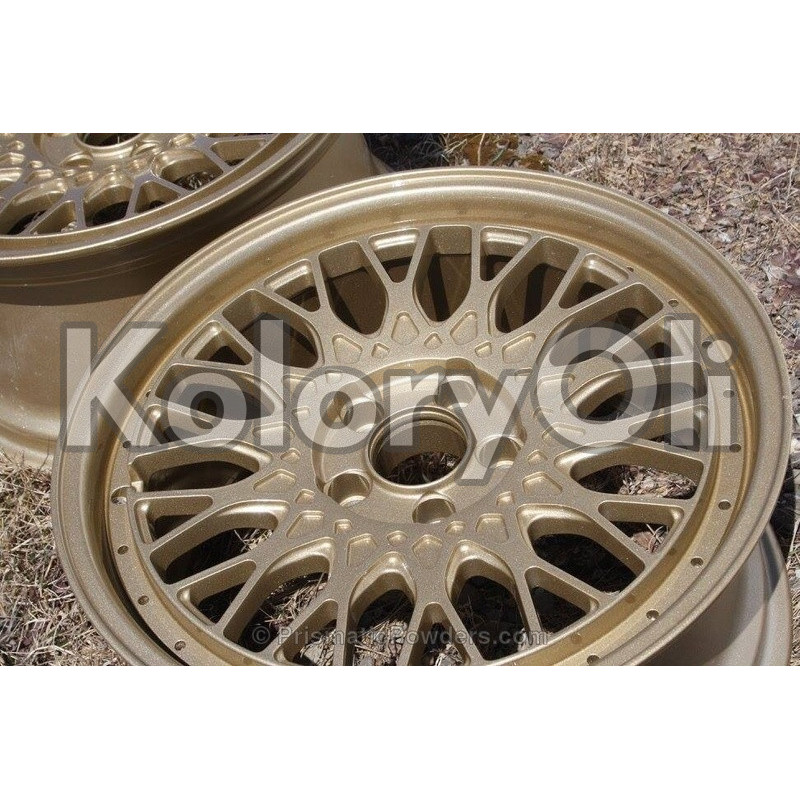 ROMAN GOLD Farba Proszkowa Poliuretanowa Kolor Złoty Satyna KO-PP0233 ROMAN GOLD Farba Proszkowa Poliuretanowa Kolor Złoty Satyna KO-PP0233