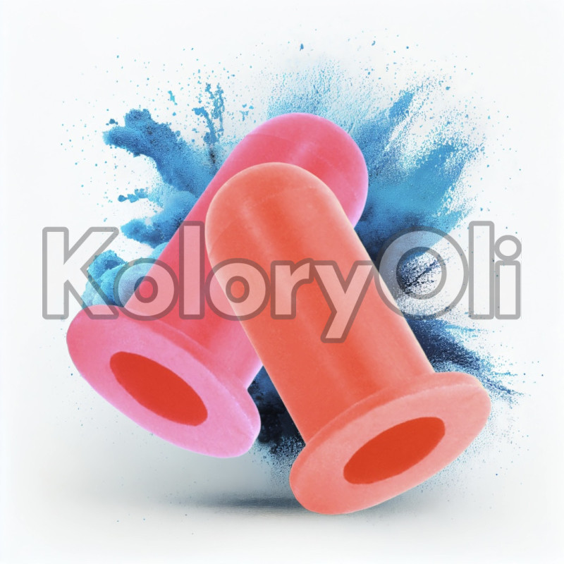 Osłonka z kołnierzem M 8 silikonowa wysokotemperaturowa 7,50 mm-10,70 mm FI KOŁNIERZA 18MM L-25,40 KO-M179