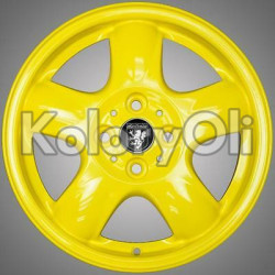 RAL 1018 QUALICOAT Farba Proszkowa Poliestrowa Kolor Żółty Cynkowy Gładki Połysk KO-V037