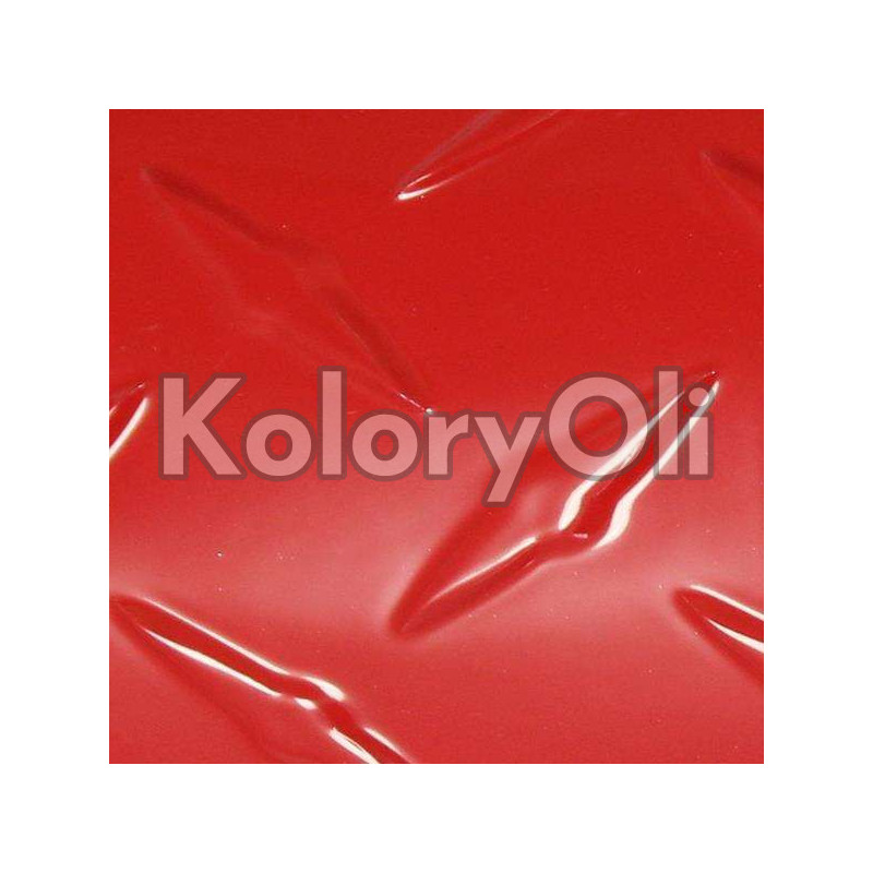 RAL 3000 QUALICOAT Farba Proszkowa Poliestrowa Kolor Czerwony Ognisty Drobna Struktura KO-V080