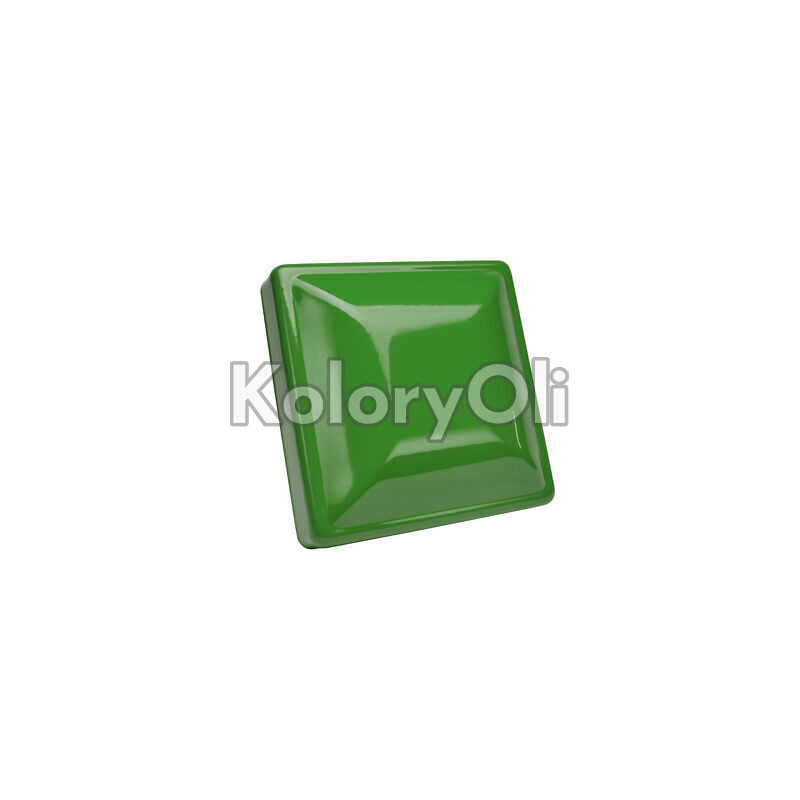 RAL 6001 QUALICOAT Farba Proszkowa Poliestrowa Kolor Zielony Szmaragdowy Drobna Struktura KO-V202