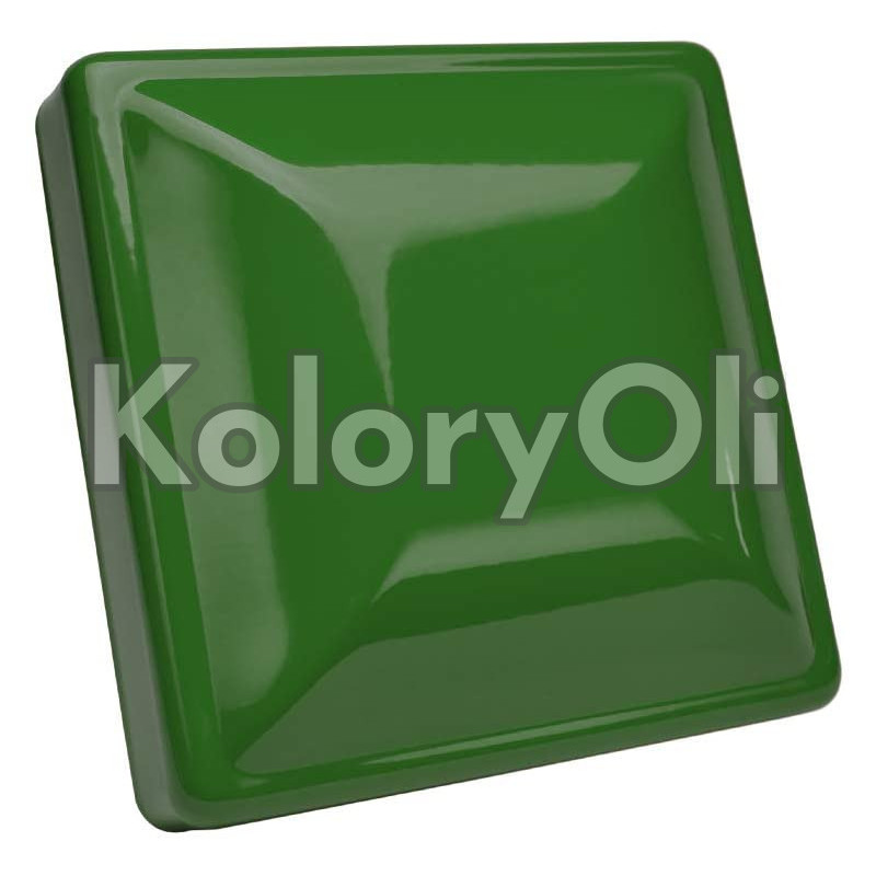 RAL 6002 QUALICOAT Farba Proszkowa Poliestrowa Kolor Zielony Liściasty Drobna Struktura KO-V205