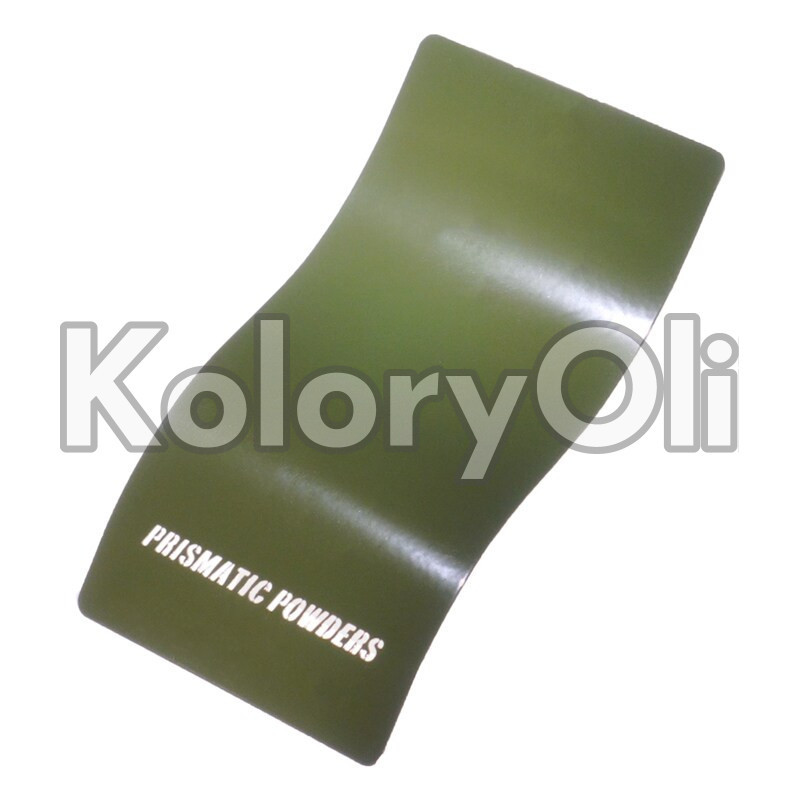 RAL 6003 QUALICOAT Farba Proszkowa Poliestrowa Kolor Zielony Oliwkowy Drobna Struktura KO-V208