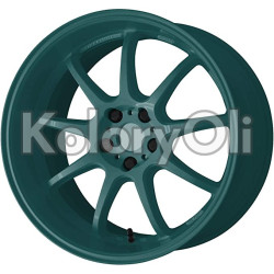 RAL 6004 QUALICOAT Farba Proszkowa Poliestrowa Kolor Zielony Niebieski Drobna Struktura KO-V208