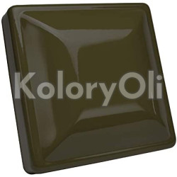 RAL 6008 QUALICOAT Farba Proszkowa Poliestrowa Kolor Zielony Brązowy Drobna Struktura KO-V222