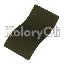 RAL 6008 QUALICOAT Farba Proszkowa Poliestrowa Kolor Zielony Brązowy Drobna Struktura KO-V222