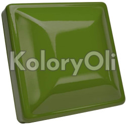 RAL 6010 QUALICOAT Farba Proszkowa Poliestrowa Kolor Zielona Trawiasta Drobna Struktura KO-V227