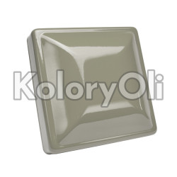 RAL 7003 QUALICOAT Farba Proszkowa Poliestrowa Kolor Szary Mchowy Drobna Struktura KO-V296