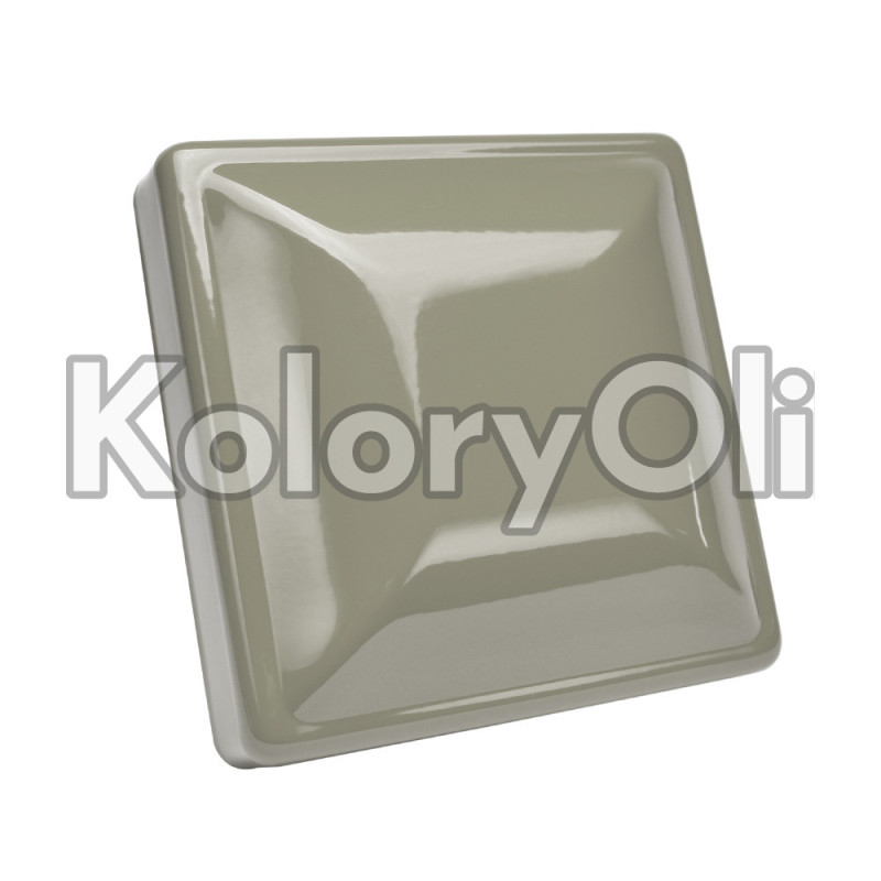 RAL 7003 QUALICOAT Farba Proszkowa Poliestrowa Kolor Szary Mchowy Drobna Struktura KO-V296