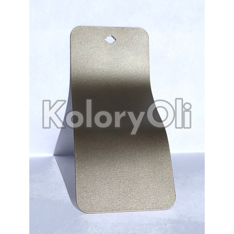 GREY BRONZE METALIK Farba Proszkowa Poliestrowa Kolor Brązowy Szary Gładki Mat KO-N0721