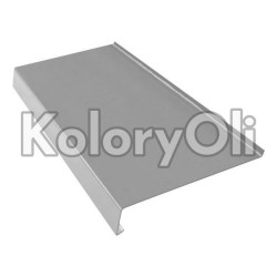 RAL 9006 QUALICOAT Srebrny Metalik Farba Proszkowa Poliestrowa Gładki Półpołysk KO-V487