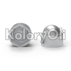 RAL 9006 QUALICOAT Srebrny Metalik Farba Proszkowa Poliestrowa Gładki Półpołysk KO-V487