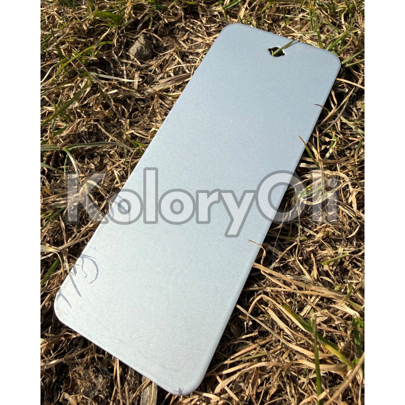 SILVER 80 Jasny Srebrny Perłowy Farba Proszkowa Poliestrowa Gładki Połysk KO-N0141