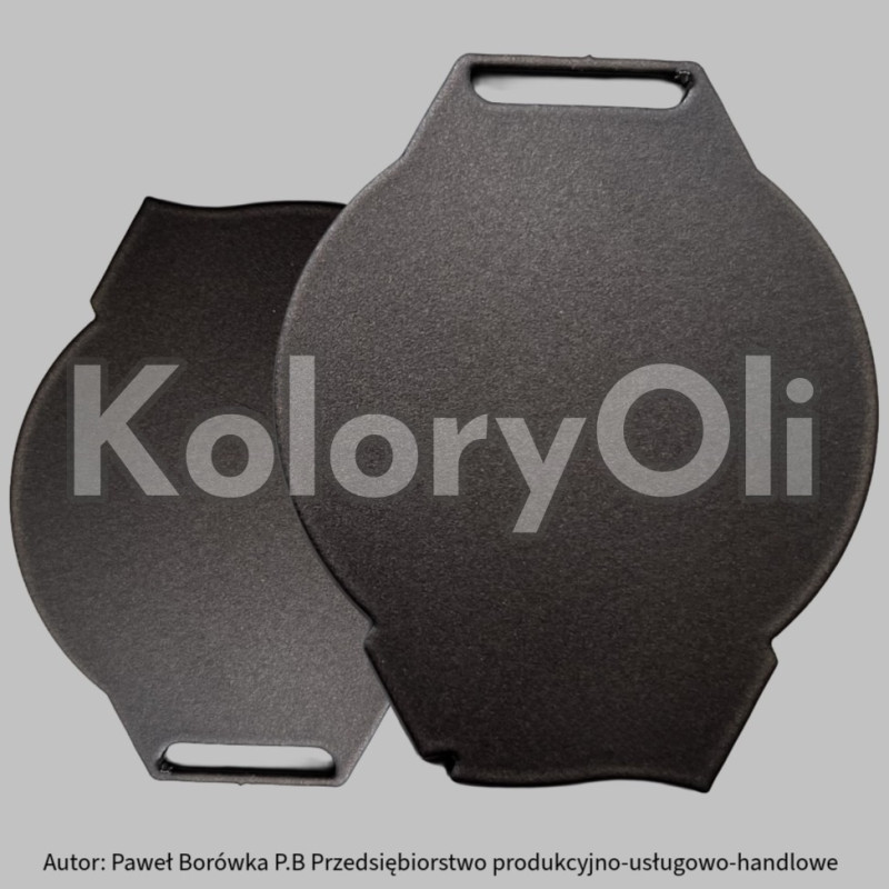 Blask Złota Metalik Farba Proszkowa Poliestrowa Kolor Brązowy Gładki Mat KO-N0719