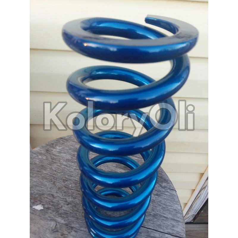 ANODIZED BLUE Farba Proszkowa Poliuretanowa Kolor Niebieski Wysoki połysk KO-PP0177
