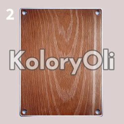 ZESTAW WOOD EFFECT nr 2 (CIEMNY DĄD) do tworzenia efektu drewna KO-B049