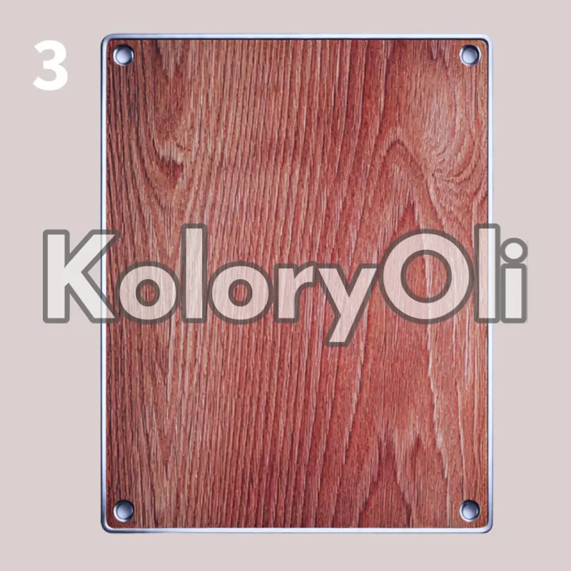 ZESTAW WOOD EFFECT nr 3 (MAHOŃ) do tworzenia efektu drewna KO-B049