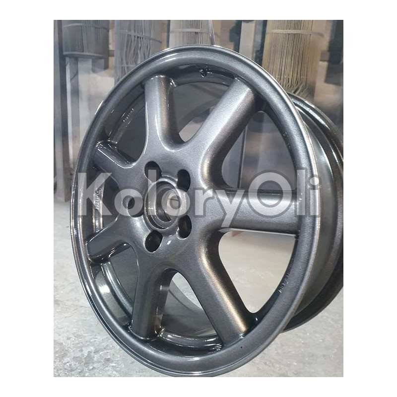 RAL 9007 Srebrny Metalik Farba Proszkowa Poliestrowa Gładki Półpołysk KO-W0237