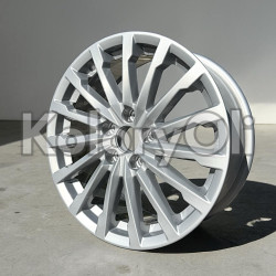 SREBRO STALOWE (stainless steel) Łańcuszkowe Farba Proszkowa Poliestrowa Gładki Połysk KO-H0025