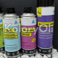 ZESTAW LAKIERNIKA chemia w aerozolach (5 szt)