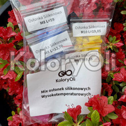 ZESTAW LAKIERNIKA Mix osłonek Wysokotemperaturowych (140 SZT)