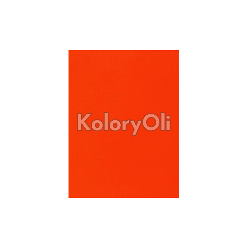 Transparent Pomarańczowy Neonowy Farba Proszkowa Poliestrowa Połysk KO-N0048
