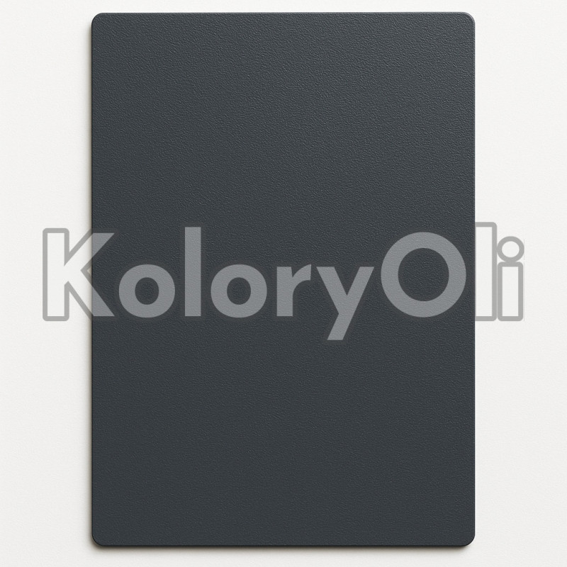 RAL 7016 Farba Proszkowa Poliestrowa Kolor Antracyt Szary Drobna Struktura (1-5 gloss) KO-A00840