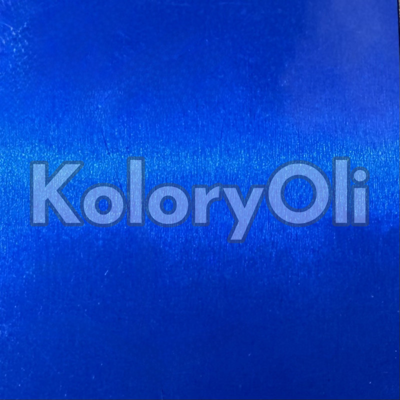 CANDY BLUE Farba Proszkowa Poliestrowa Transparent Połysk KO-C006 CANDY BLUE Farba Proszkowa Poliestrowa Transparent Połysk KO-C006