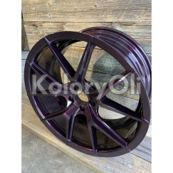 MISTY BURGUNDY Farba Proszkowa Poliestrowa Kolor Czerwony Połysk KO-PP0003