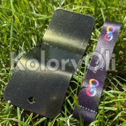BLACK GOLD Perłowy Farba Proszkowa Poliestrowa Kolor Czarno-Złoty Gładki Połysk KO-N0156