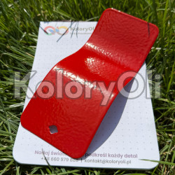 RAL 3020 QUALICOAT Farba Proszkowa Poliestrowa Kolor Czerwony Drogowy Gruba Struktura Połysk KO-N0586 RAL 3020 QUALICOAT Farba Proszkowa Poliestrowa Kolor Czerwony Drogowy Gruba Struktura Połysk KO-N0586