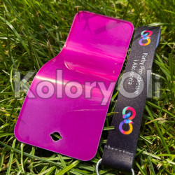 CANDY PINK Farba Proszkowa Poliestrowa Kolor Transparent Różowy Połysk KO-N0697