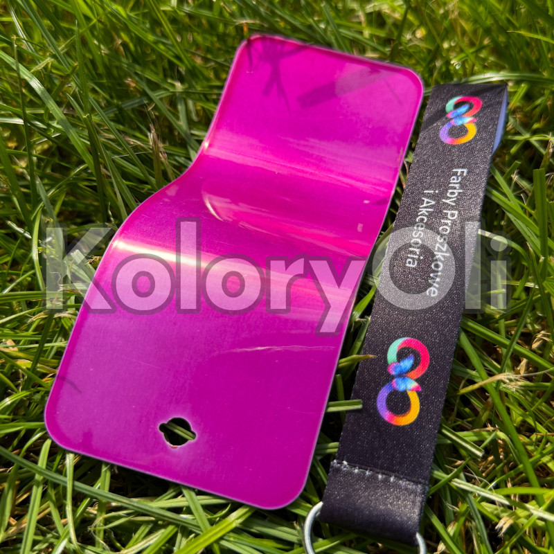 CANDY PINK Farba Proszkowa Poliestrowa Kolor Transparent Różowy Połysk KO-N0697