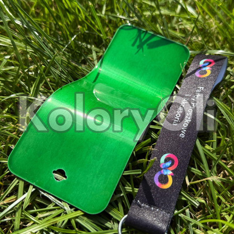 Transparent Zielony Farba Proszkowa Poliestrowa Wysoki Połysk KO-N0001
