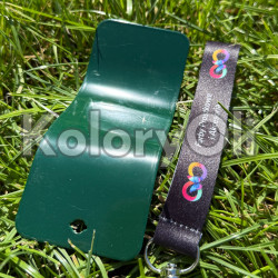 RAL 6005 QUALICOAT Farba Proszkowa Poliestrowa Kolor Zielony Mchowy Gładki Półpołysk KO-N0589