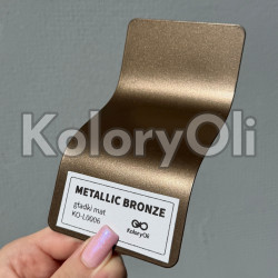 METALLIC BRONZE QUALICOAT 2 Farba Proszkowa Poliestrowa Gładki Mat KO-L0006 METALLIC BRONZE QUALICOAT 2 Farba Proszkowa Poliestrowa Gładki Mat KO-L0006