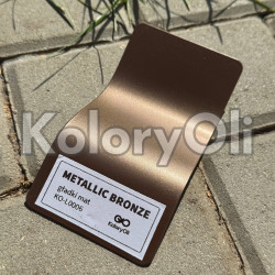 METALLIC BRONZE QUALICOAT 2 Farba Proszkowa Poliestrowa Gładki Mat KO-L0006 METALLIC BRONZE QUALICOAT 2 Farba Proszkowa Poliestrowa Gładki Mat KO-L0006