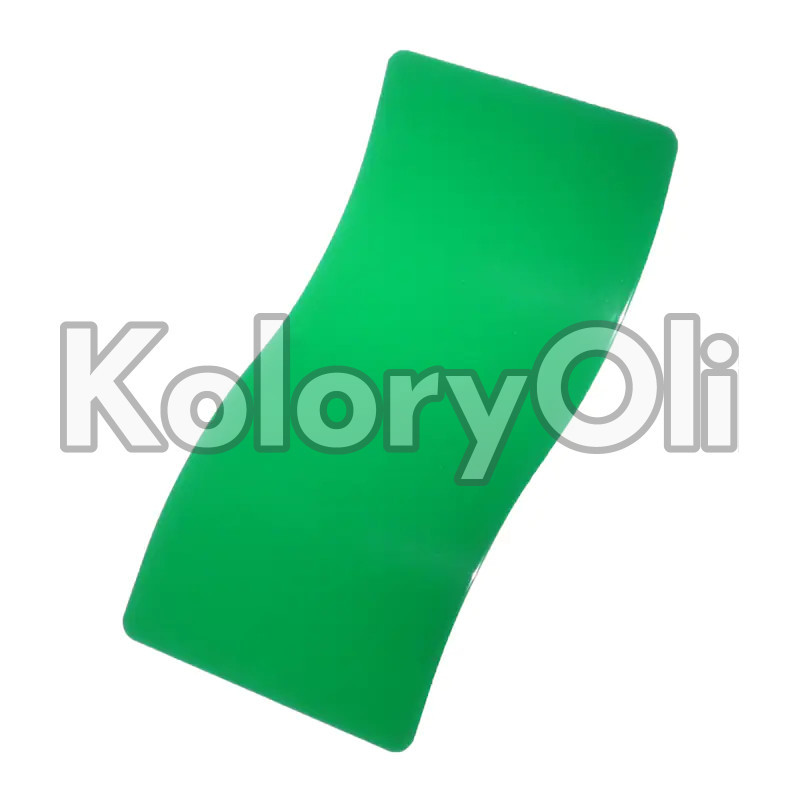 RAL 6032 Farba Proszkowa Poliestrowa Kolor Zielony Sygnałowy Gruba Struktura KO-W244