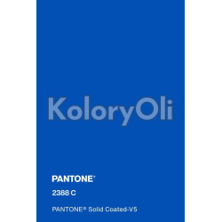 PANTONE Pantone 2388C Farba Proszkowa Poliestrowa Połysk Kolor Niebieski Chabrowy KO-N0682