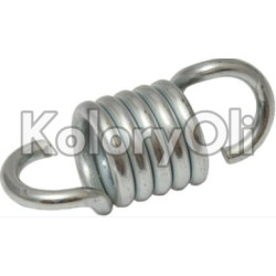 SPRĘŻYNA HUŚTAWKOWA/BUJACZKOWA OCYNKOWANA 5 ZWOJOWA fi 7 mm