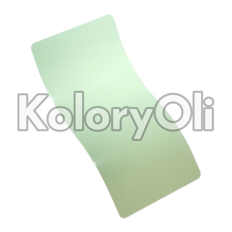 RAL 6019 QUALICOAT Farba Proszkowa Poliestrowa Kolor Zielony Pastelowy Gładki Mat KO-00444