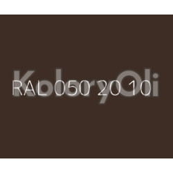 RAL DESIGN 050 20 10 Farba Proszkowa Poliestrowa Kolor Brązowy Gładki Półpołysk/Satyna KO-A00368 RAL DESIGN 050 20 10 Farba Proszkowa Poliestrowa Kolor Brązowy Gładki Półpołysk/Satyna KO-A00368