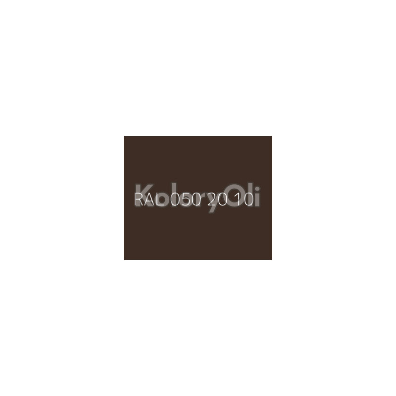 RAL/D2 DESIGN 050 20 10 Farba Proszkowa Poliestrowa Kolor Brązowy Gładki Półpołysk/Satyna KO-A00368 RAL/D2 DESIGN 050 20 10 Farba Proszkowa Poliestrowa Kolor Brązowy Gładki Półpołysk/Satyna KO-A00368